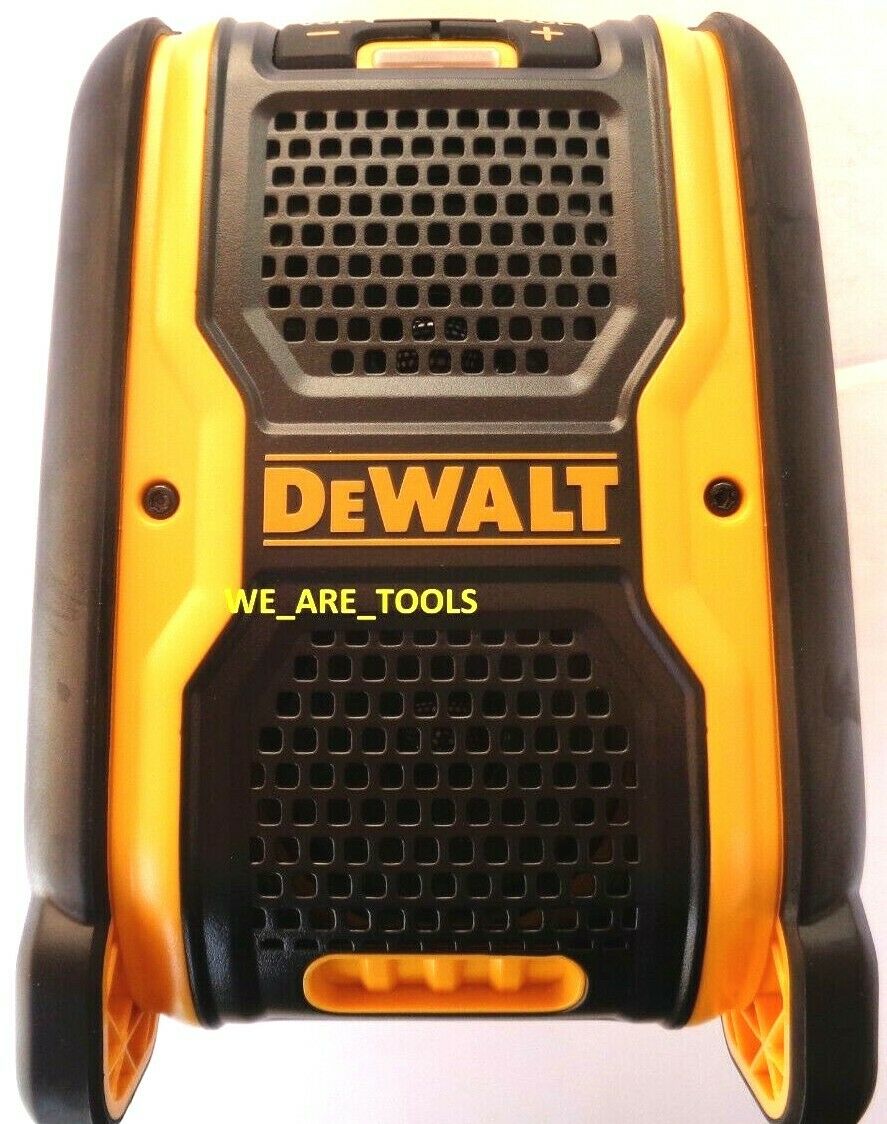 New In Box Dewalt Dcr006 Bluetooth Speaker 20v & 12v Cordless, Ac Corded Usb Max