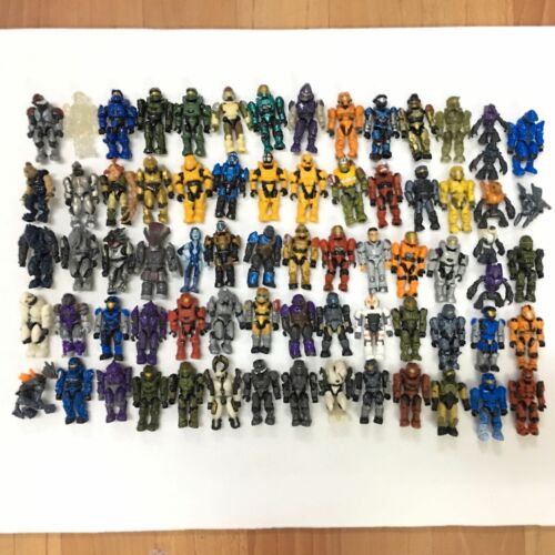 Random 30x Mini Figure Mega Halo Spartans Alien Space Soldier Collection Boy Toy