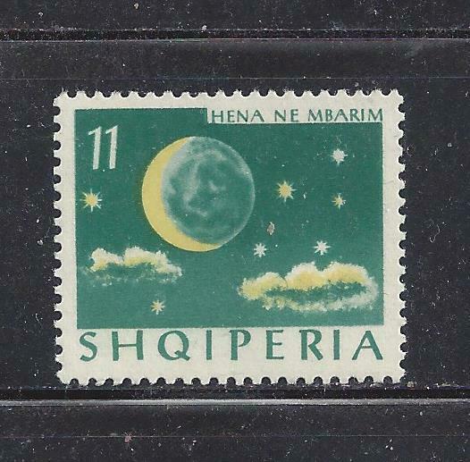 Albania - 743 - Mh - 1964 - Waning Moon