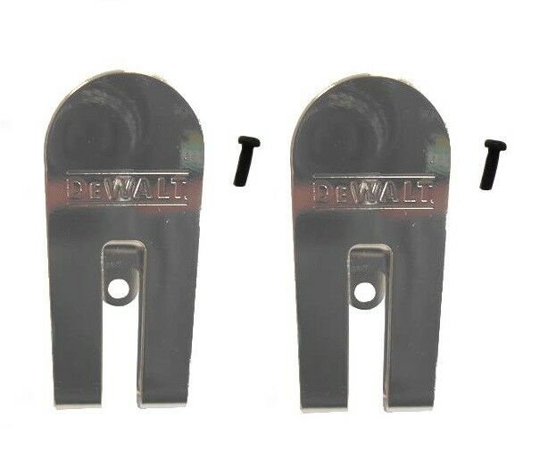 (2) Dewalt N435687 Belt Hook Clip Kit For Dcf620 Dcf620b Dcf622 Drywall Screwgun