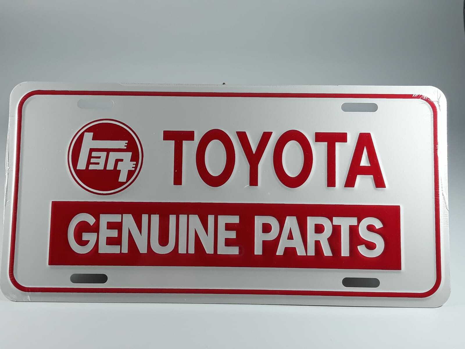 For Toyota Auto License Plate - Embossed Aluminum