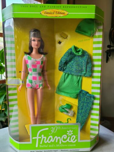 30th Anniversary Francie Barbie Doll Nib