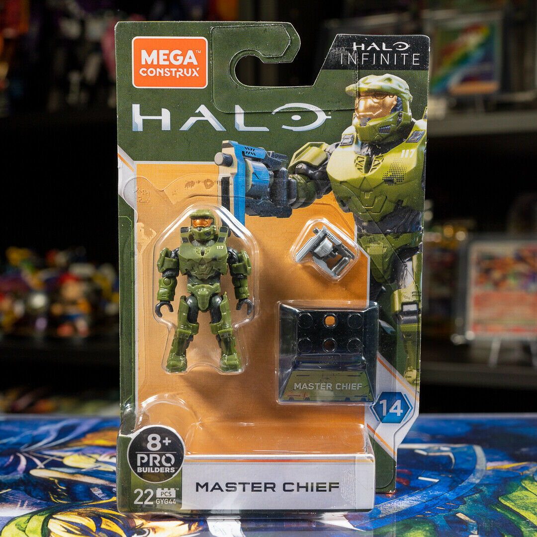 Mega Construx Halo Heroes - Master Chief (series 13 ) New!