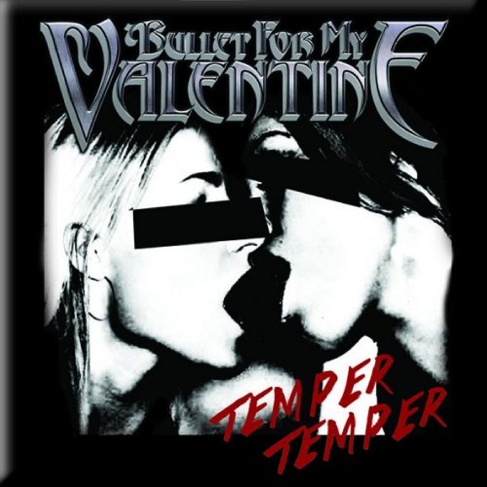 Bullet For My Valentine Fridge Magnet Temper Temper New Official 76mm X 76mm One